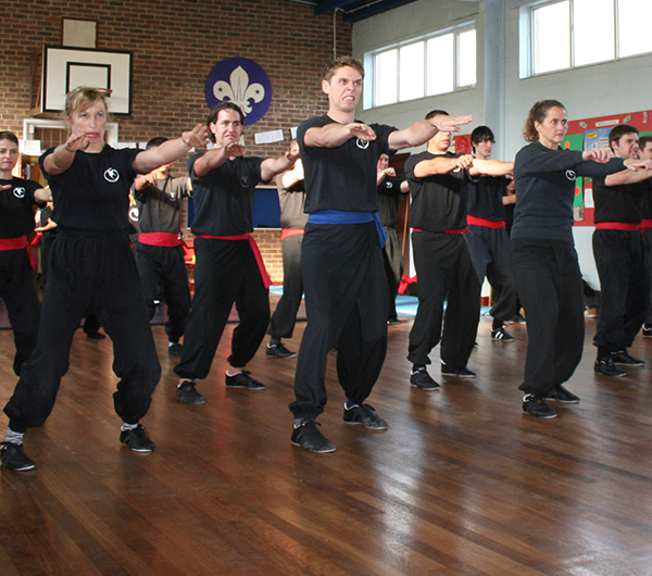 Kung fu class