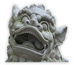 Stone Tiger Face