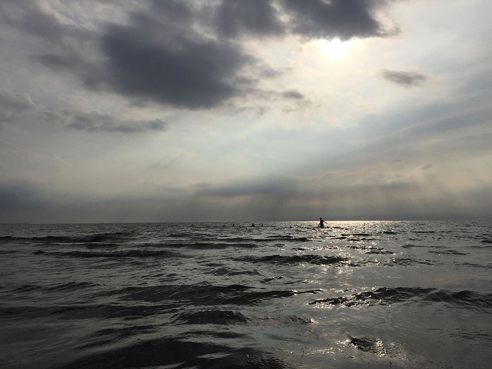 Swim at beach